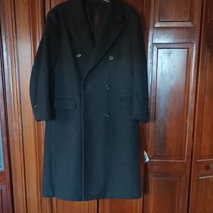 Men's Classic Double-Breasted Gray Trench Coat